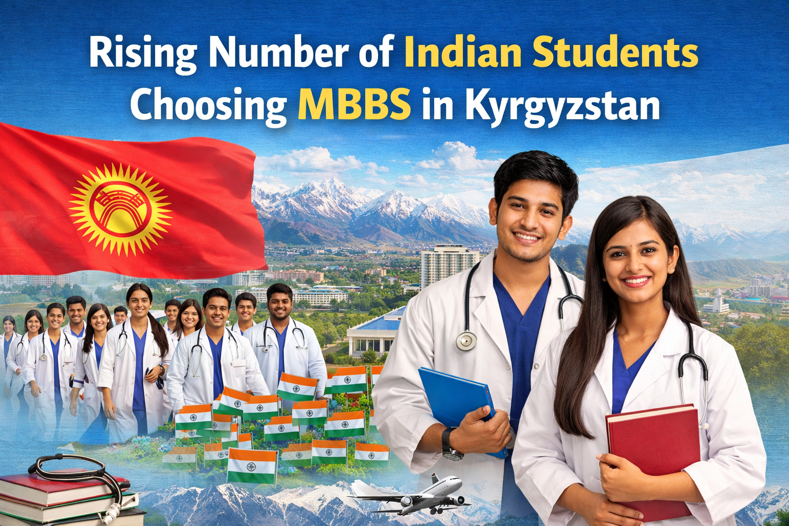 Rising Number of Indian Students Choosing MBBS in Kyrgyzstan